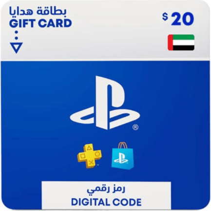 PlayStation Gift Card 20 USD (UAE) PSN Digital Code