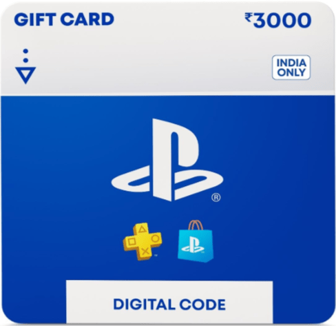 PlayStation Gift Card 3000 INR (INDIA) PSN Digital Code