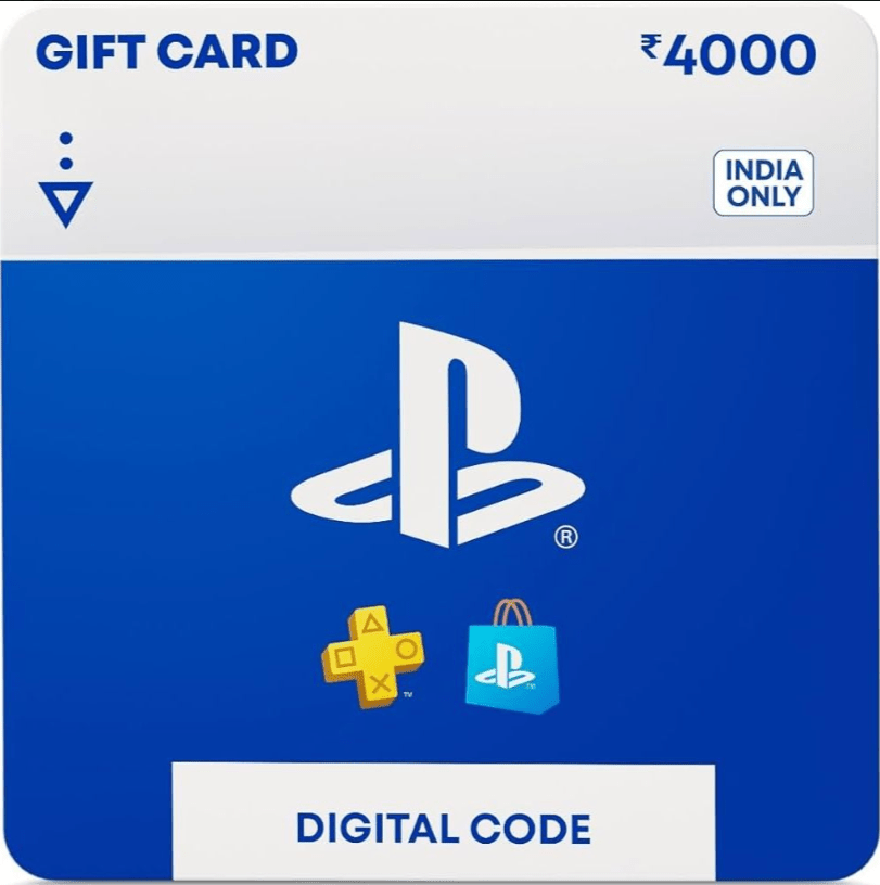 PlayStation Gift Card 4000 INR (INDIA) PSN Digital Code