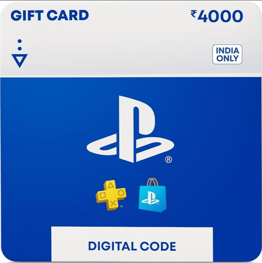 PlayStation Gift Card 4000 INR (INDIA) PSN Digital Code