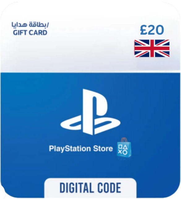 PlayStation Gift Card 20 GBP (UK) PSN Digital Code