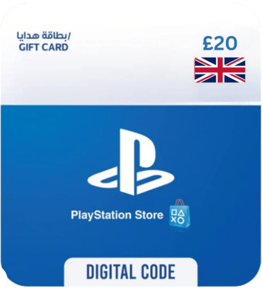 PlayStation Gift Card 20 GBP (UK) PSN Digital Code