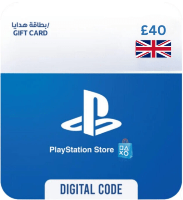 PlayStation Gift Card 40 GBP (UK) PSN Digital Code