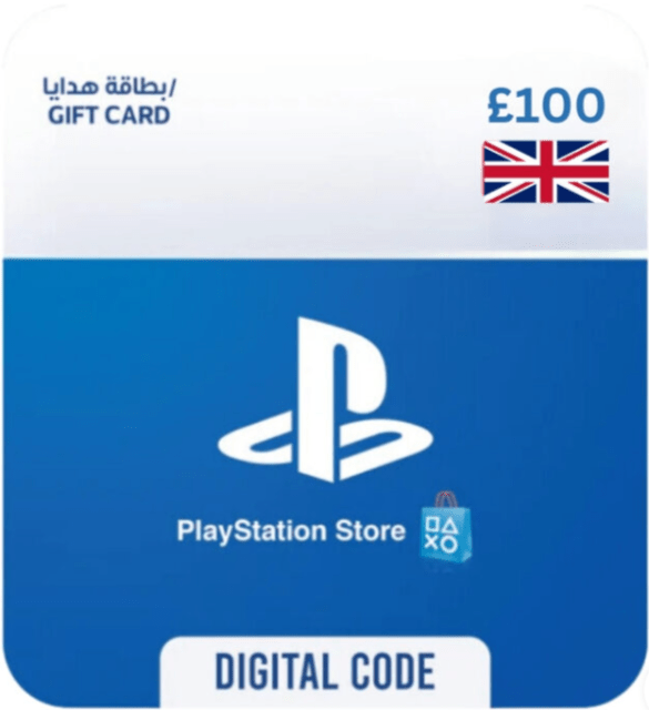 PlayStation Gift Card 100 GBP (UK) PSN Digital Code