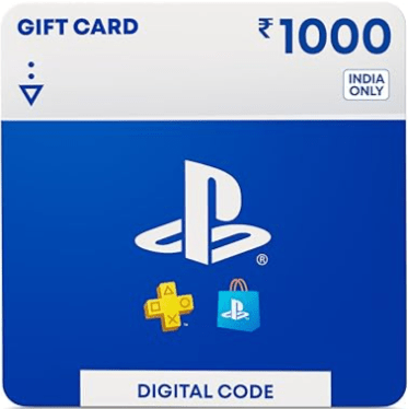 PlayStation Gift Card 1000 INR (INDIA) PSN Digital Code